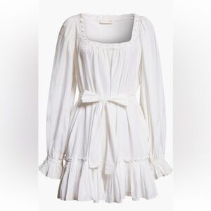 Ramy Brook Kayleigh Long Sleeve Cotton Minidress